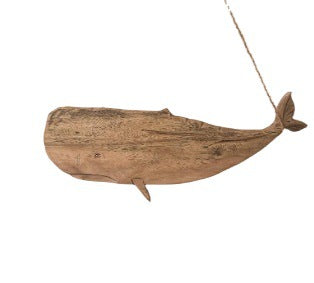 Father's Day Gift Wooden Tuna Shark Whale Interior Decorations
