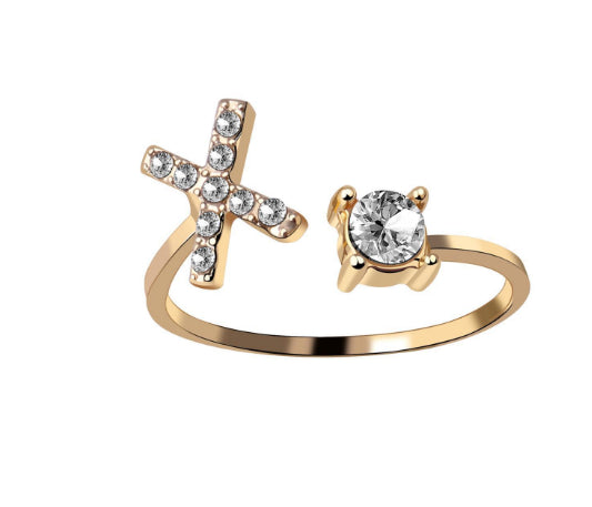 Day Confession Love Big Diamond Ring Flannel  Gift Box