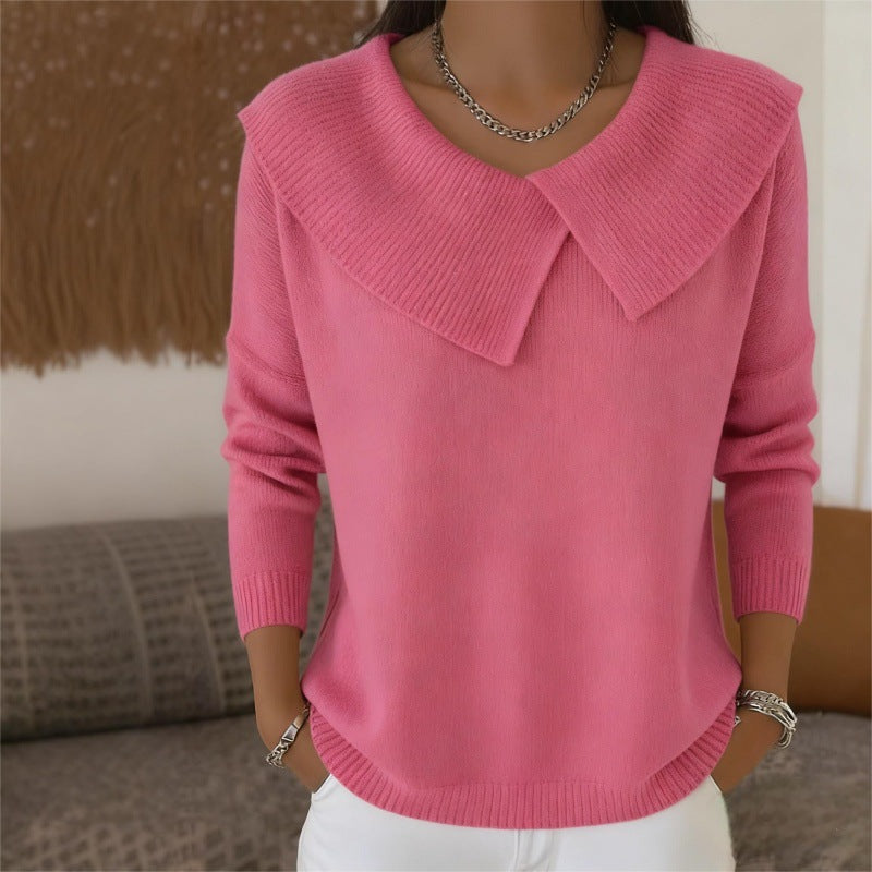Fashionable Koreanstyle Retro Playful Slimming Turtleneck Sweater