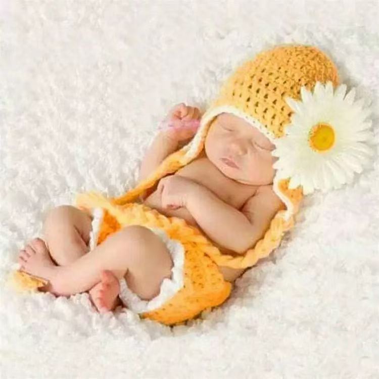 Hand-knitted Cartoon Animal-shaped Newborn Photography Outfits