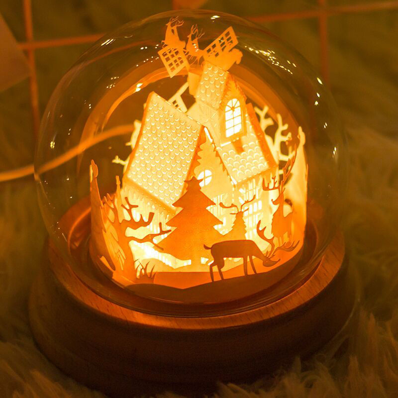 Hand-made Three Dimensional Night Light