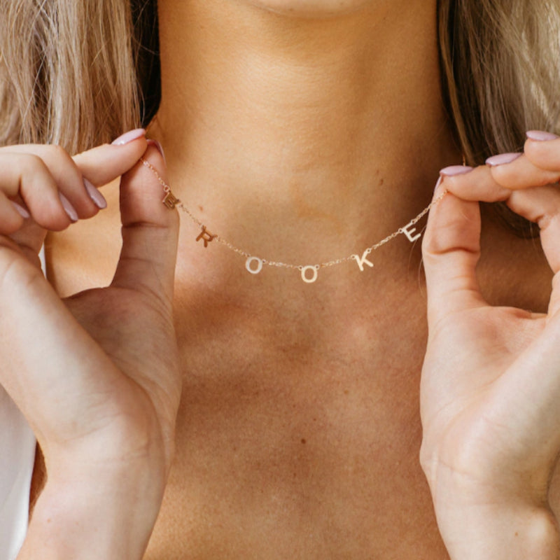 DIY Valentine's Day Gift - Collarbone Chain
