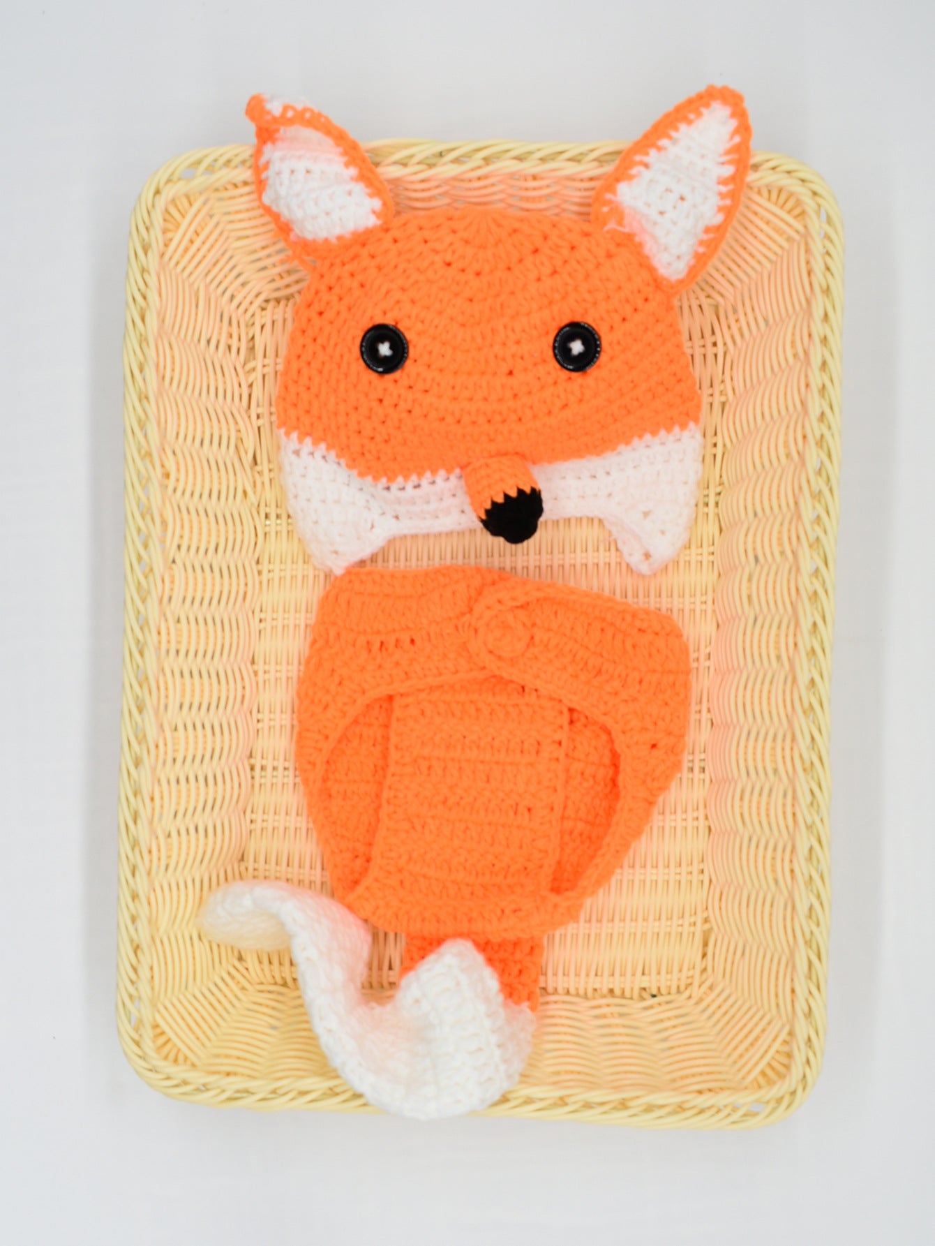 Hand-knitted Cartoon Animal-shaped Newborn Photography Outfits