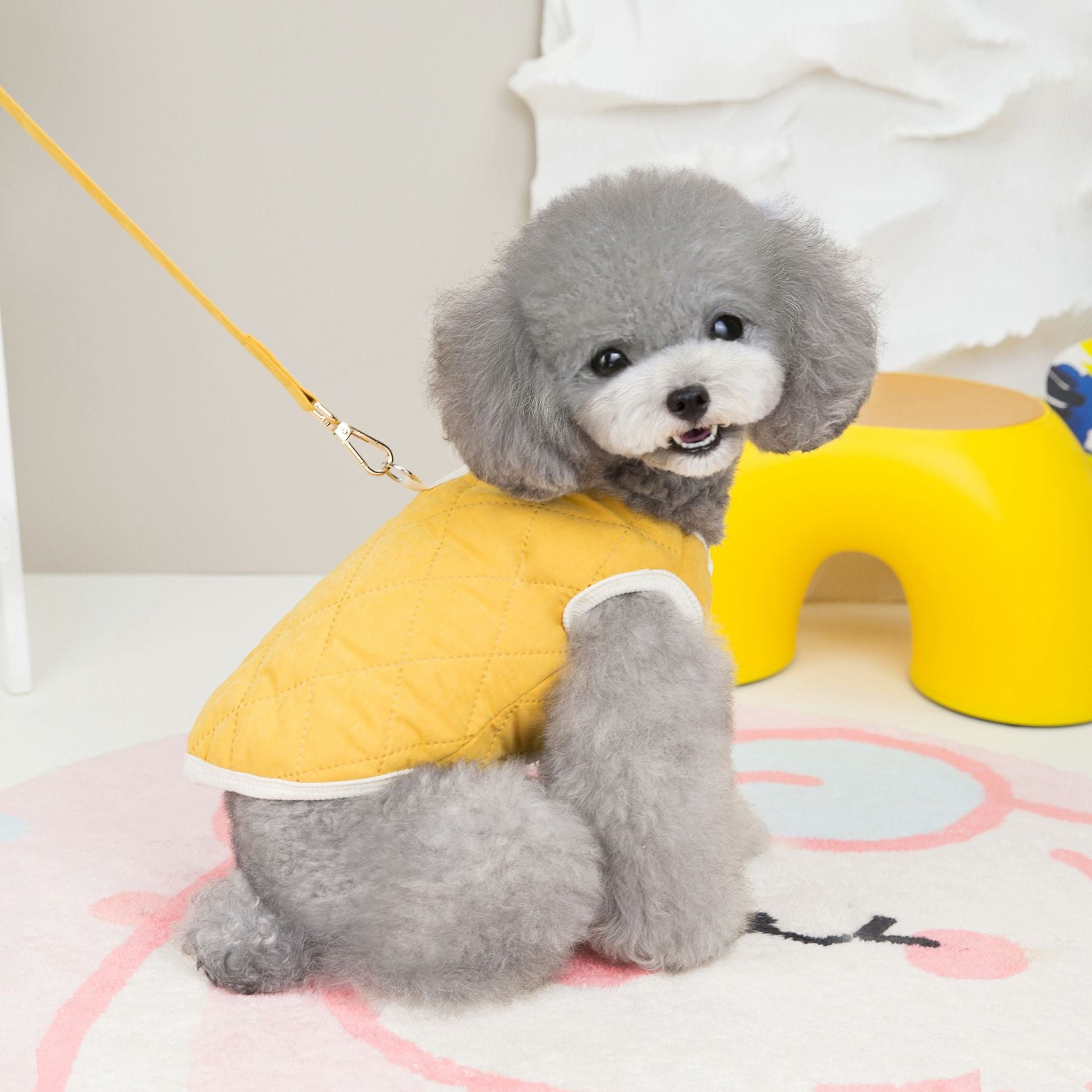 Pet Clothes Cotton Vest Diamond