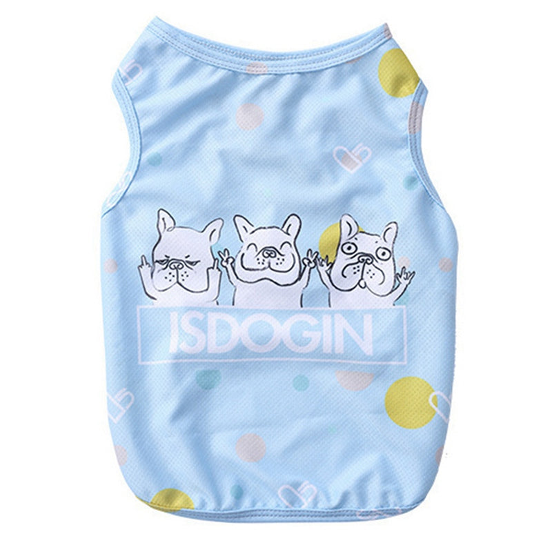 Pet dog summer cooling clothes