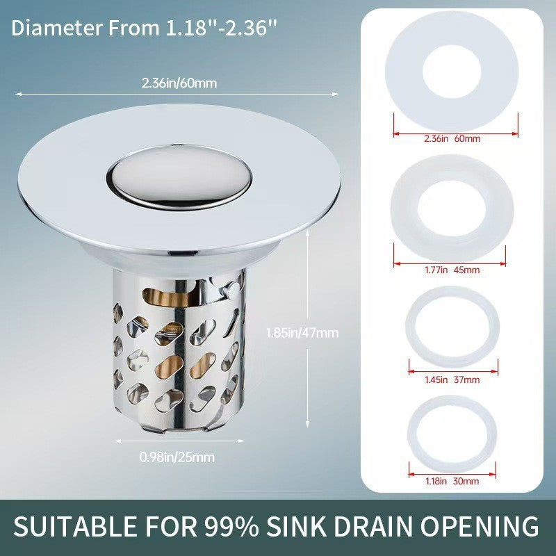 Insect-proof, Odor-proof, And Clog-proof Universal Sink Filter Accessory
