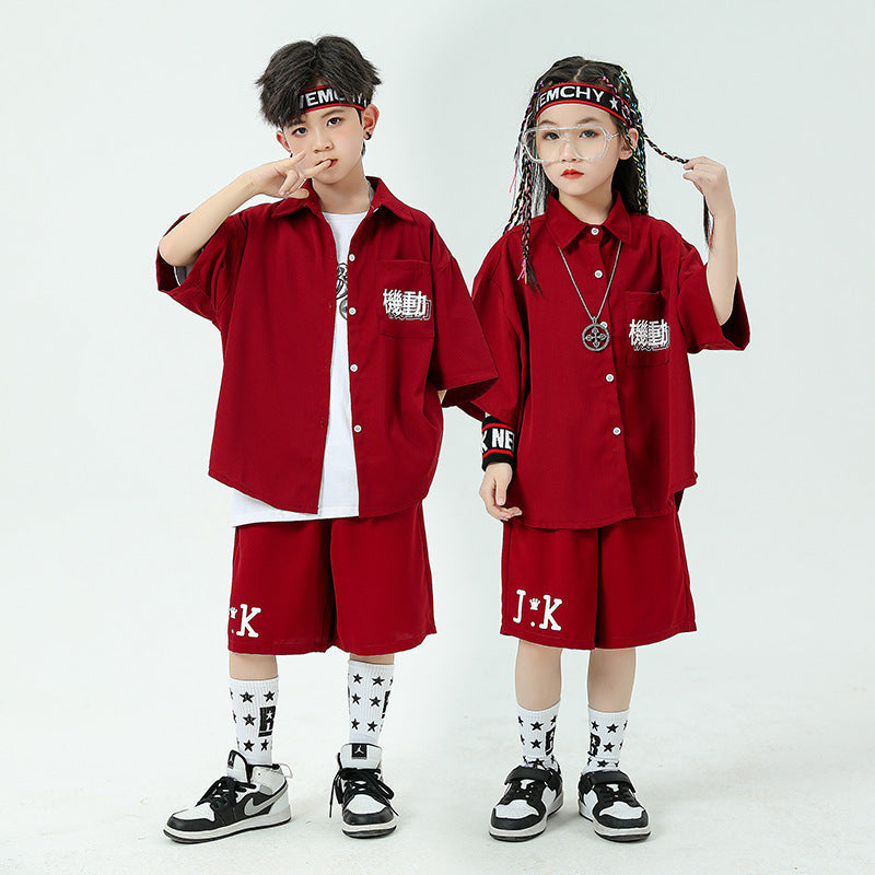 Children's Jazz Dance Runway Performance Costume Top