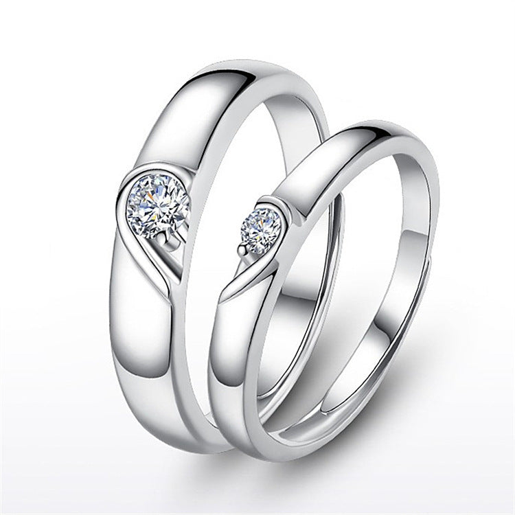 Simple And Personalized Chinese Valentine's Day Gift Eternal Knot Ring