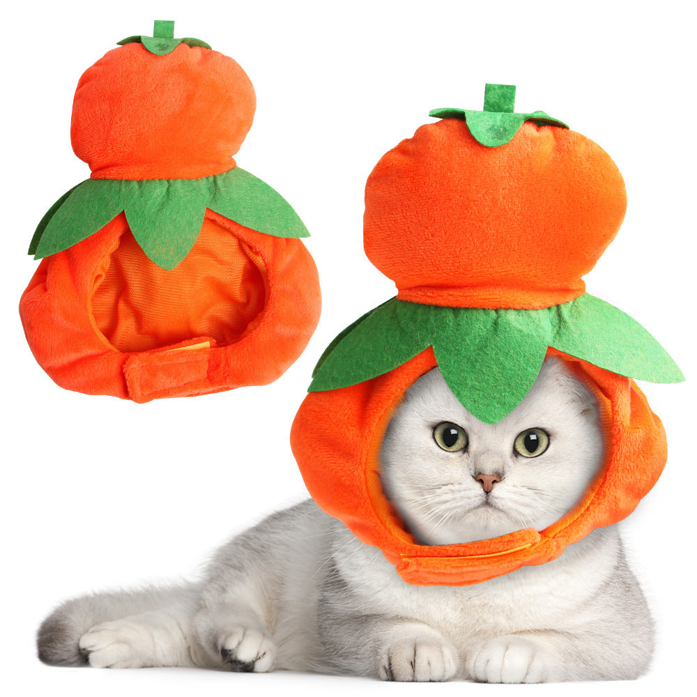 Pet Headgear Cute Dog Teddy Dress Up SUNFLOWER Cat Headdress Wig Cat Headgear Hat
