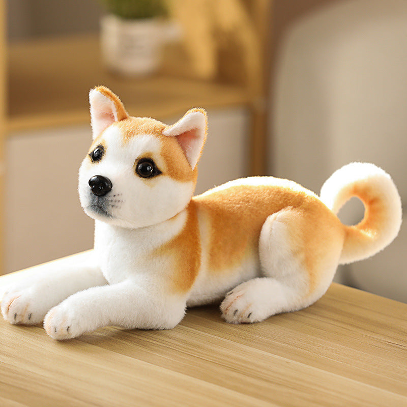 Simulation Puppy Doll Husky Spotty Dog Plush Children's Day Gift