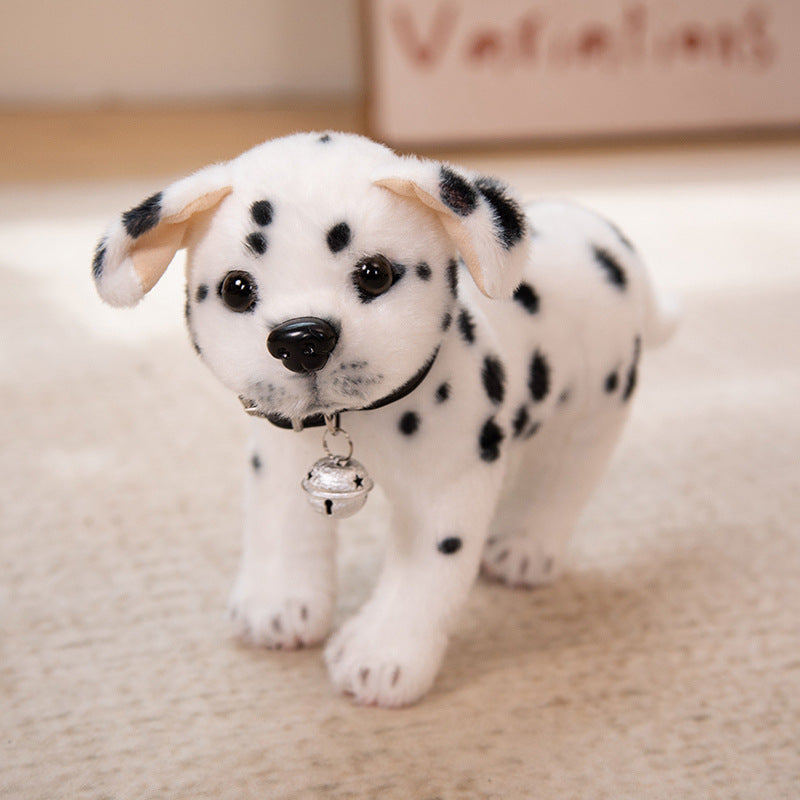 Simulation Puppy Doll Husky Spotty Dog Plush Children's Day Gift