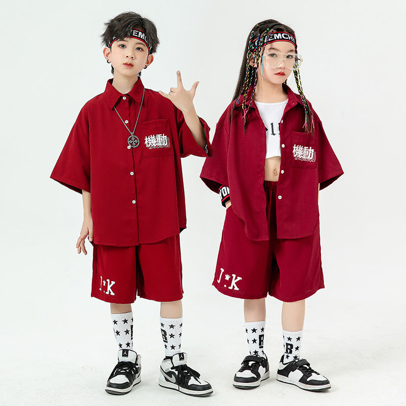Children's Jazz Dance Runway Performance Costume Top