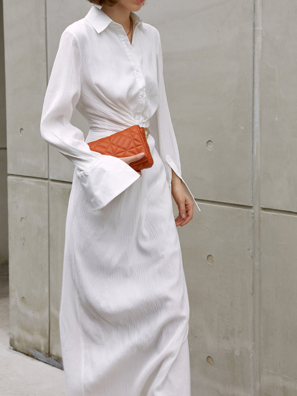 Women's Asymmetrical Hollow Waist Dress