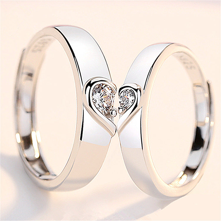 Simple And Personalized Chinese Valentine's Day Gift Eternal Knot Ring