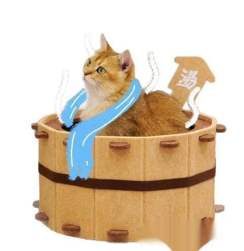 Pet Hot Spring Soup Cat Litter Warm Plush