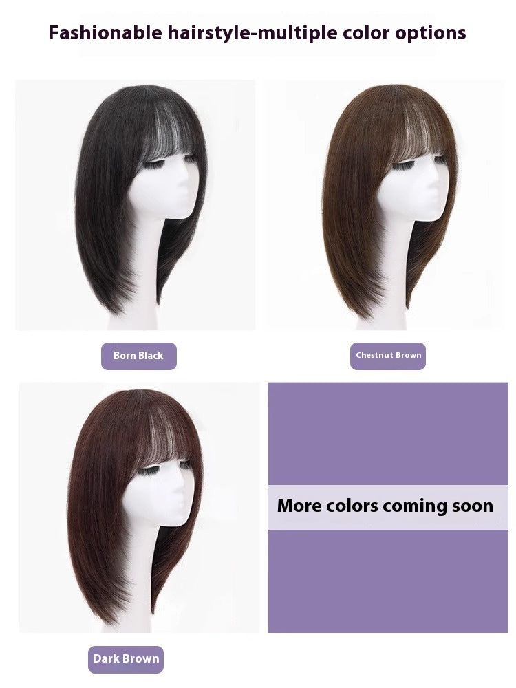 Women's Natural Fashion Mid-length Wig