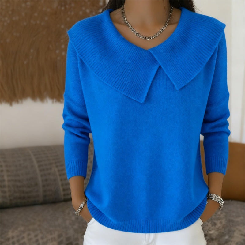 Fashionable Koreanstyle Retro Playful Slimming Turtleneck Sweater