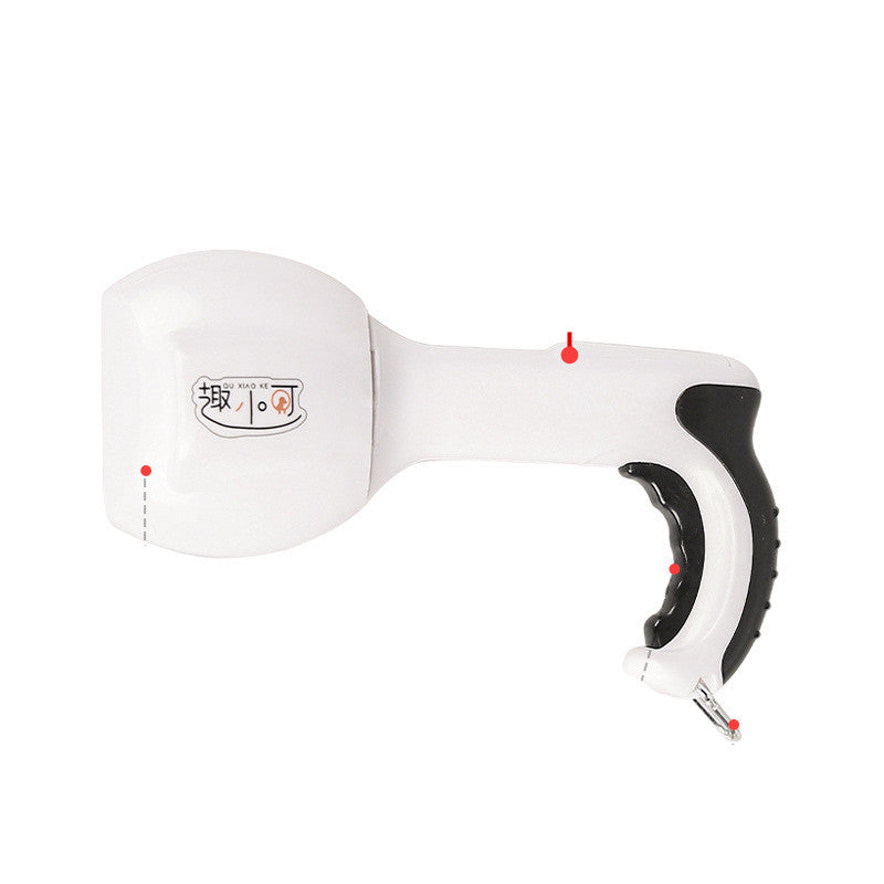 Pet Shoveling Excrement To Pick Up The Toilet