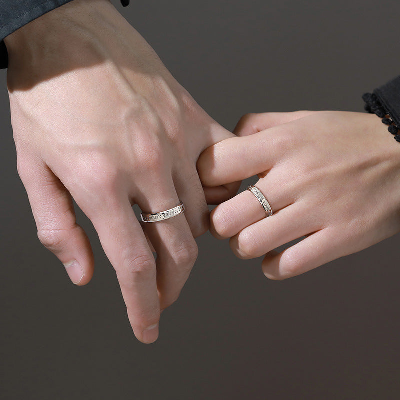 Men's And Women's Long-distance Love Valentine's Day Gift Ring