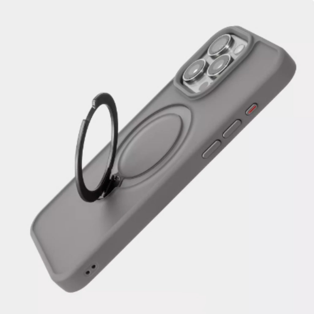 Rotating Bracket Magnetic Drop-resistant Silicone Phone Case