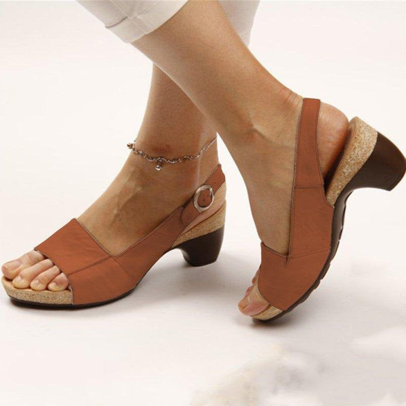European And American Large Size Women's Wedge Heel Spring And Summer Casual Shoes