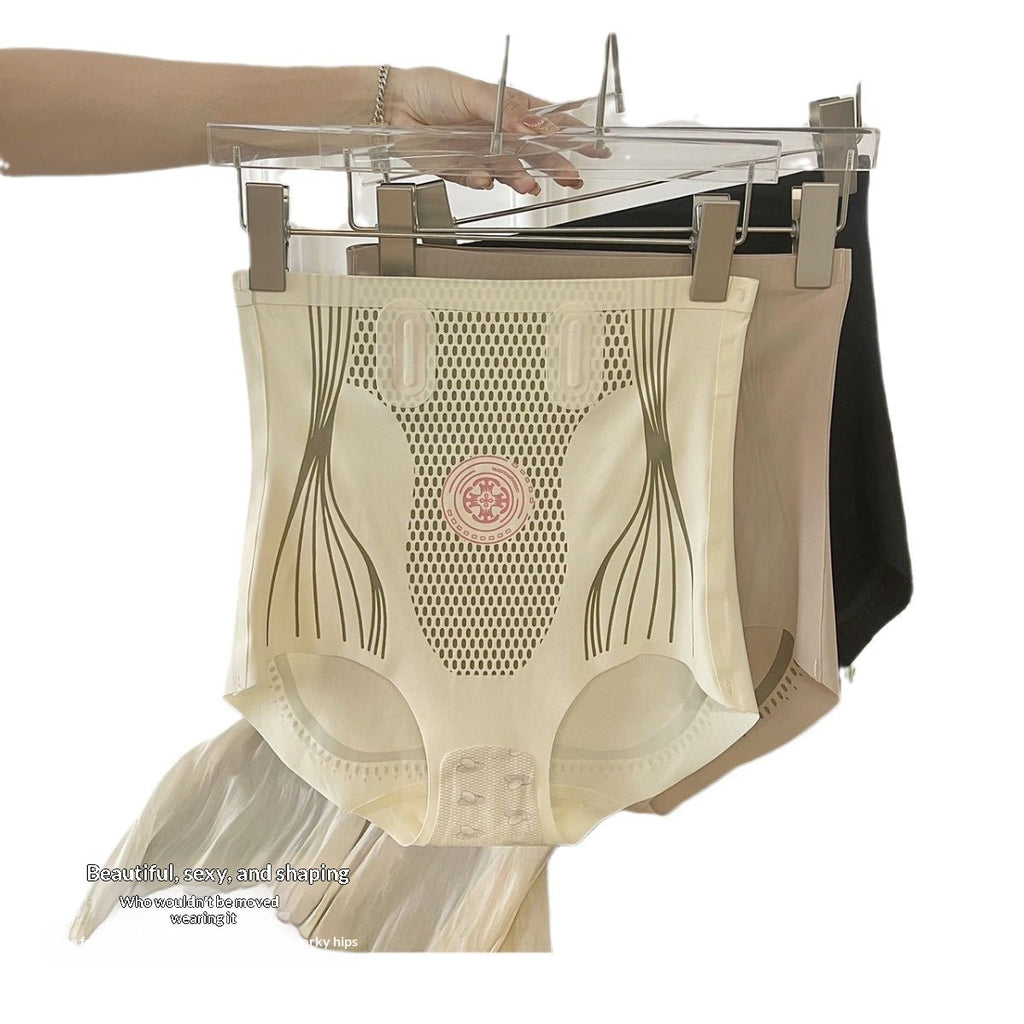 Summer Thin High-waisted Seamless Tummy-control Pants