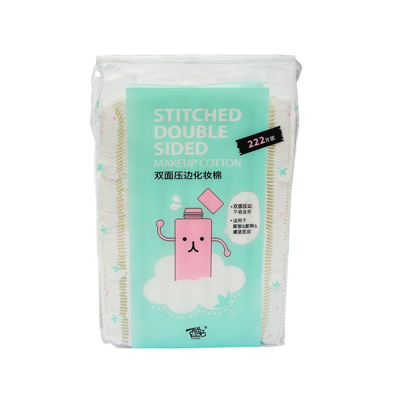 Cool makeup cotton makeup remover cotton disposable padded edge cotton 50 100 222 bags water-saving wholesale