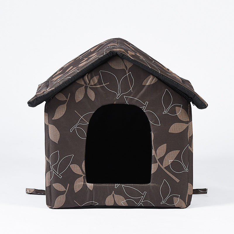 Outdoor Waterproof Oxford Cloth Cat And Dog Kennel