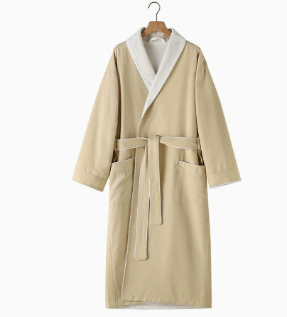 Double-layer Thickened Winter Hotel Bathrobe
