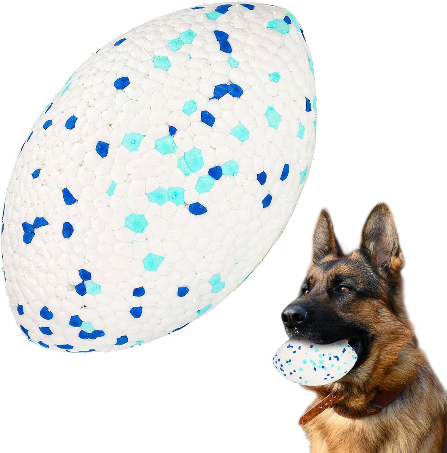 Indestructible Large Rugby Balls - Built Tough For Heavy Chewers