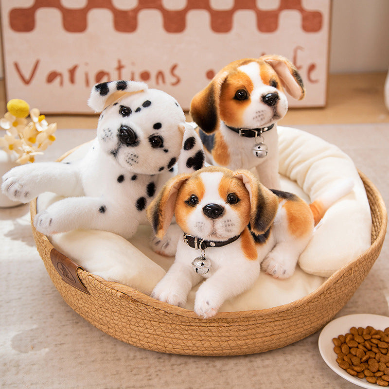 Simulation Puppy Doll Husky Spotty Dog Plush Children's Day Gift