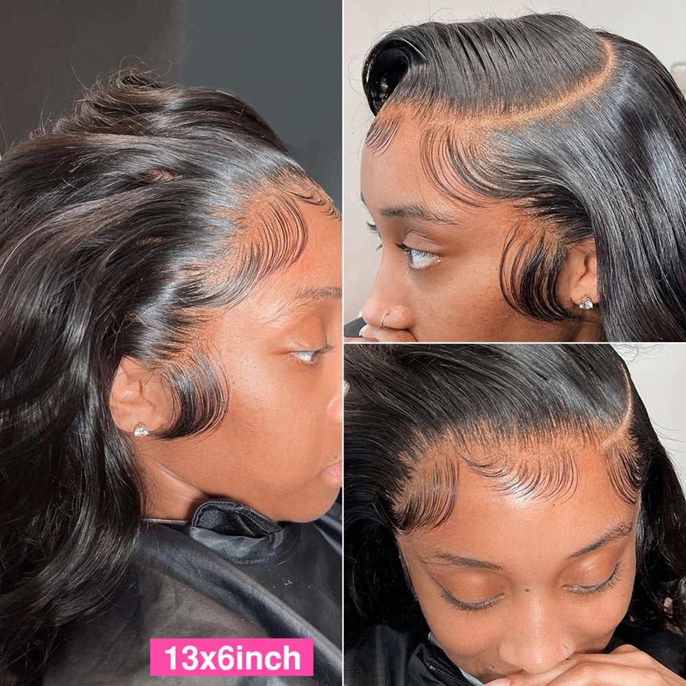 Sholove Hot Selling 100% Natural Color Full Lace Frontal  Wig Body Wave Brazilian Human Hair Wig for Women
