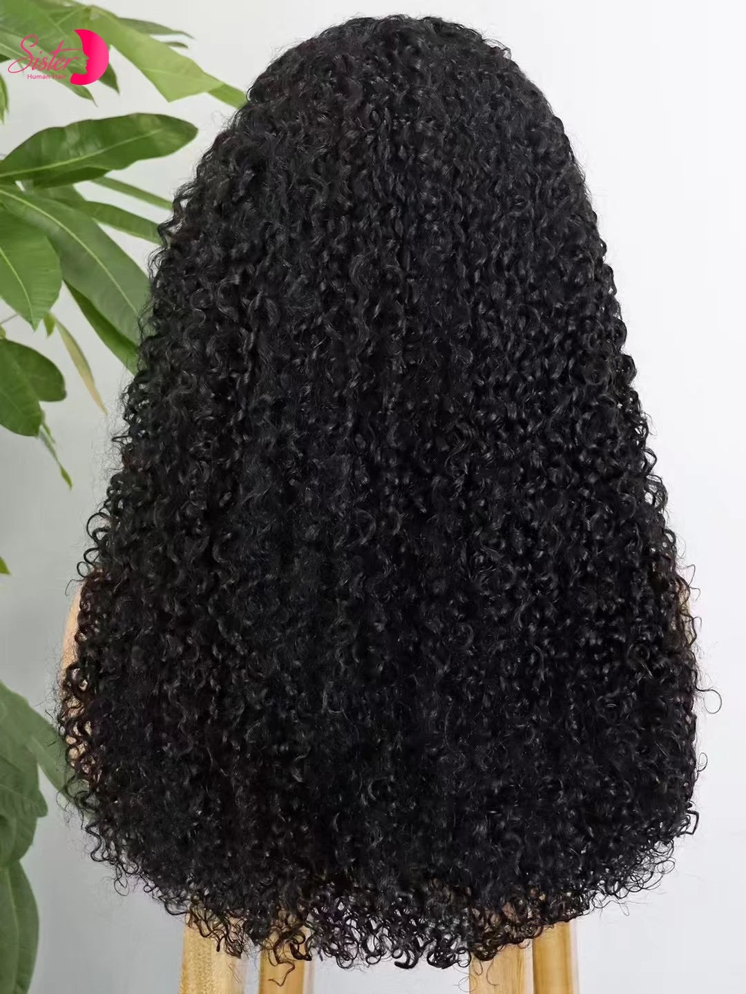 Premium 350% Density Kinky Curly Human Hair Wig - 13x4 Lace Front Bob Wig for Women