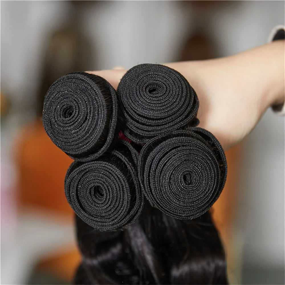 UNICE Hair Top Quality 100% Human Hair Bundles Wholesale Body Wave Bundles 100Gram Per Bundle 8-30Inch