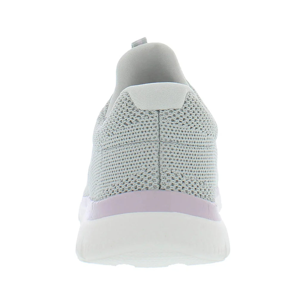 Skechers Summits Cool Classic Wide Womens Running Shoes Light Grey/Lavender Color | 100% Authentic