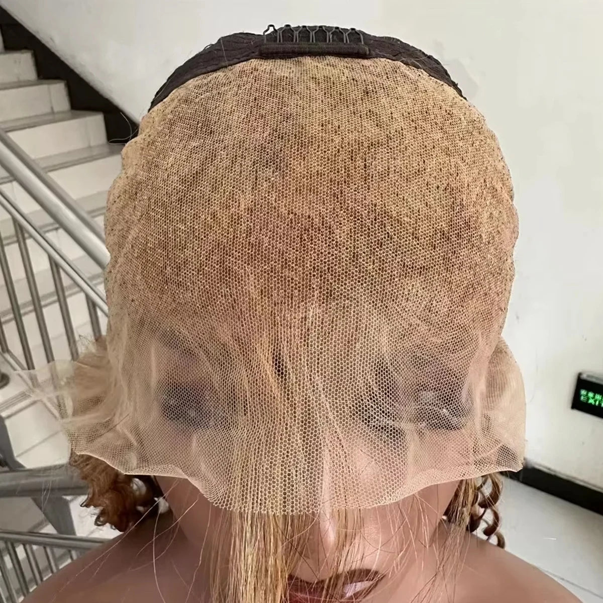 Honey Blonde Lace Front Wig Human Hair - 13x4 HD Lace Deep Wave Wig 30 Inch 200% Density Brazilian Remy Hair