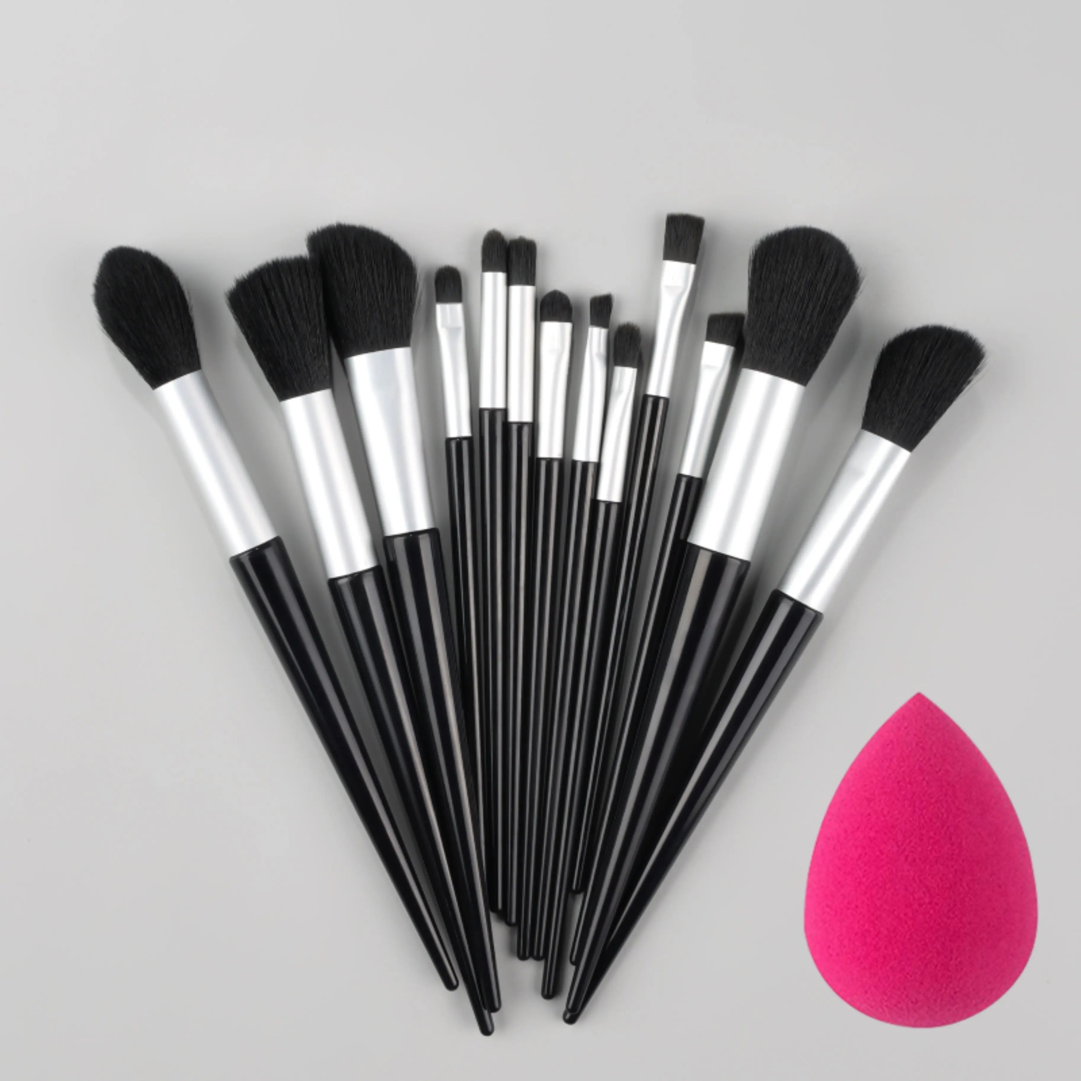 New 13PCS Makeup Brushes Set Super soft detail brush Blush Brush Foundation Concealer Contour Eyeshadow Brush Women Beauty Tools