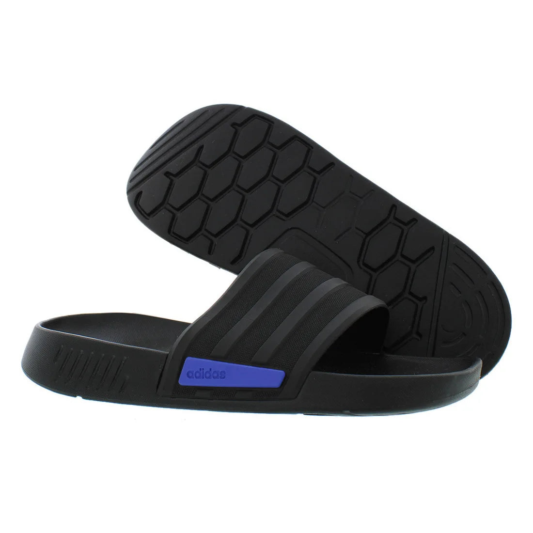 For Racer Tr Unisex Slides Black/Black/Sonic Ink Vietnam Model MSS-G58170 | 100% Authentic