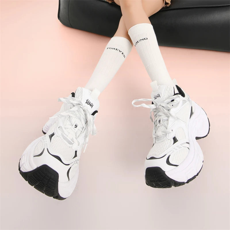 Greatslides Custom Sneakers Comfortable,Ladies Fashion Sneakers,Sporty Custom Logo Sneakers for Women Walking Shoes