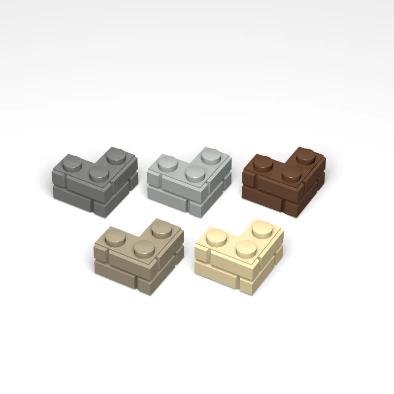 Masonry Profile Bricks Set Plastic ABS Building Blocks Construction Toy for Wall Building Diverse Bulk Toy Kit Compatible Major