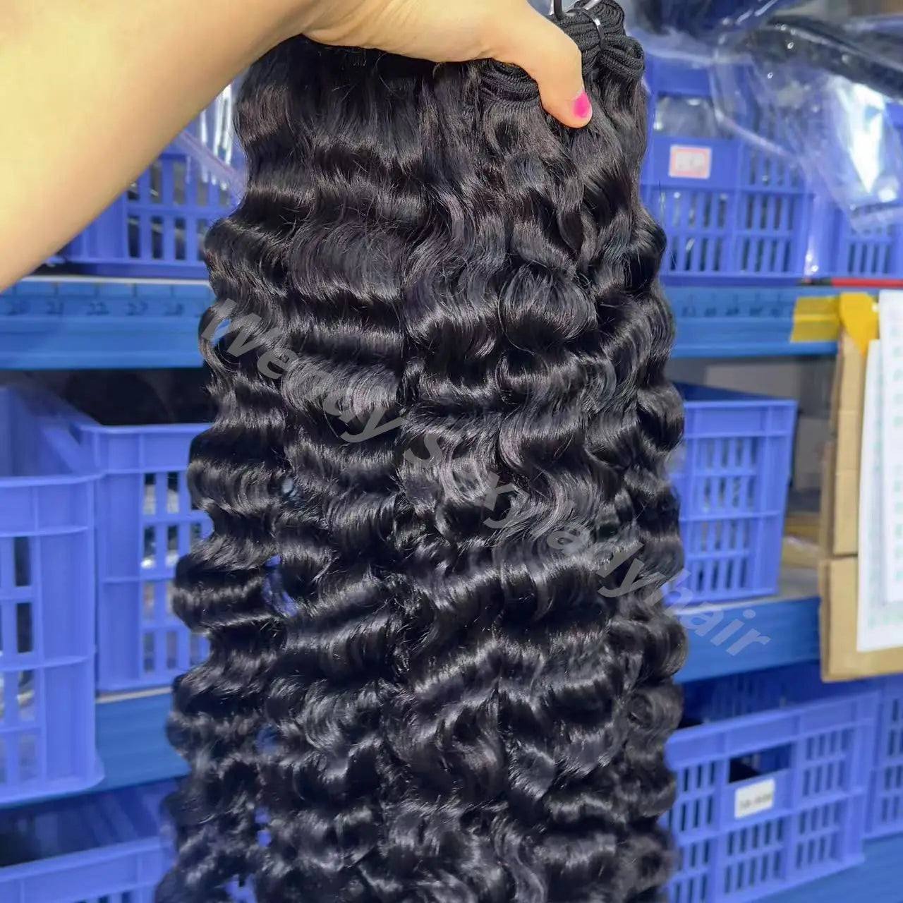 WY2 Wholesale Raw Vietnamese Hair Best Selling  Burmese Curly Human Hair Extensions