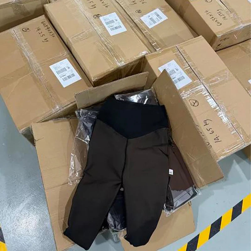 Drop Shipping Viral Waist Snatch Fleece Tights Tummy Control Winter Pantyhose Legging Semi-Sheer One-Seam Magic Shapewear Tights