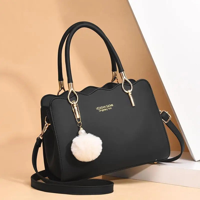 Female Bag 2022 New Fashion Handbag Contracted Joker Large Capacity Single Shoulder Cross-body Bag Temperament Lady Chain Bags