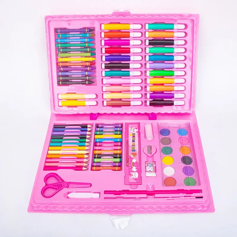 Arts Drawing 86Pcs Painting Crayon Paint ART Set 86 Colors 86 Pcs Creyones De Colores Cajas Colors Set De Arte 86piezas