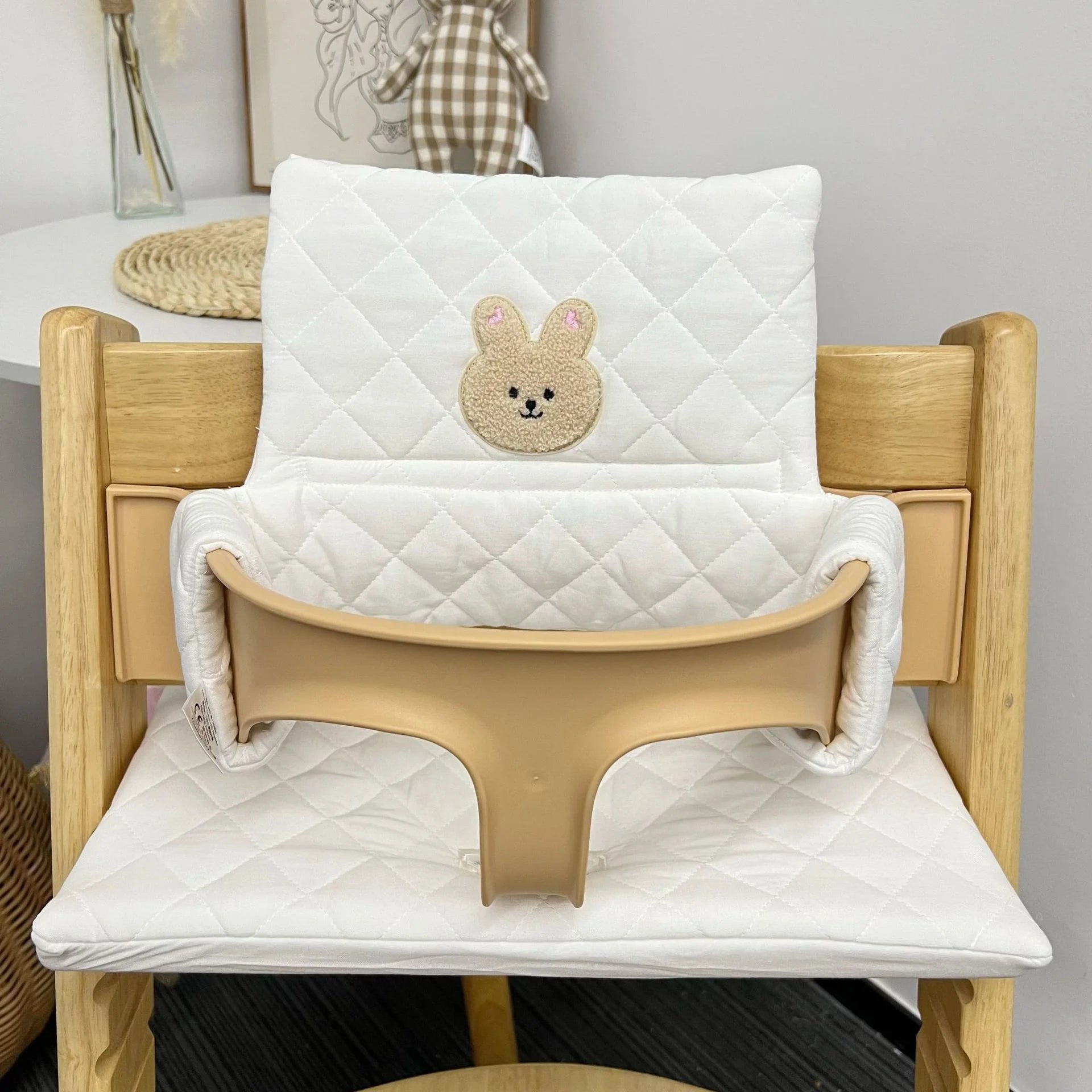 Hot Selling  Baby Back Cushion Seat Cushion Baby Eating Anti-slip Chair Stokke Tripp Trapp Cushion High Chair Seat Pad