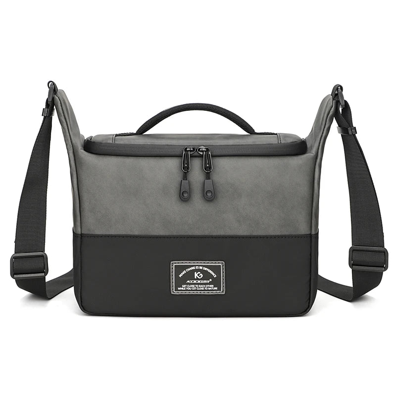 KOOGER Wholesale DSLR SLR Traveler Bag Lightweight PU Leather Camera Bags for Photographer