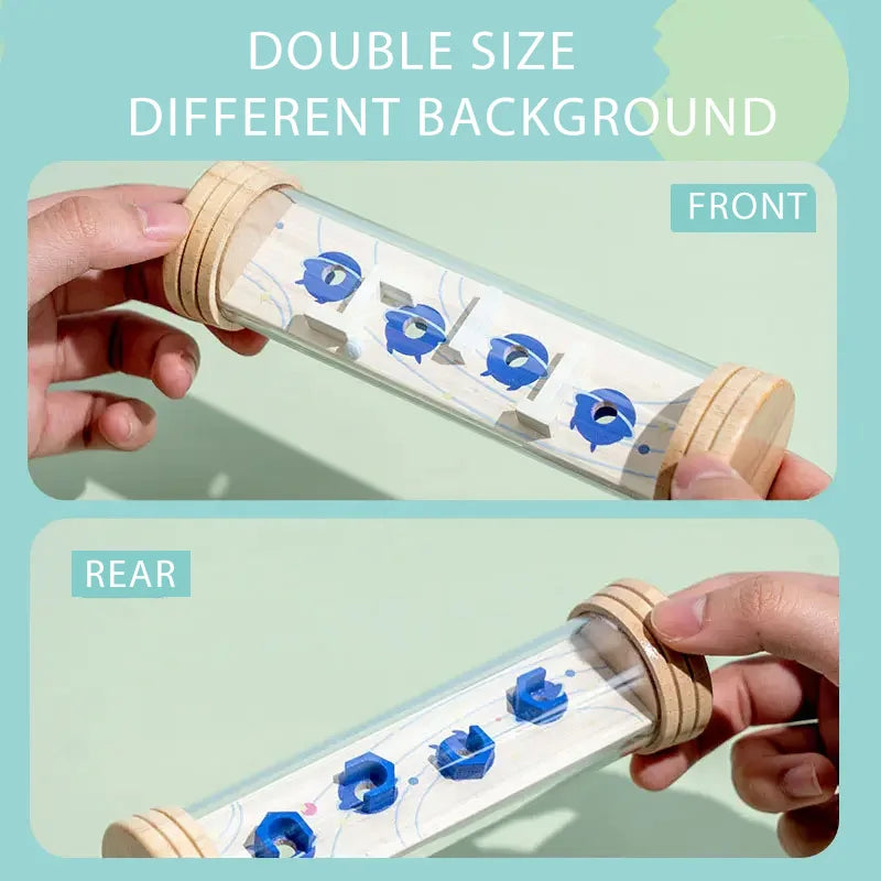 New Designed Wooden Balance Walking Bead Maze Toy  Montessori Early Education Puzzle Toys  for Toddlers Kids in Kindergarten