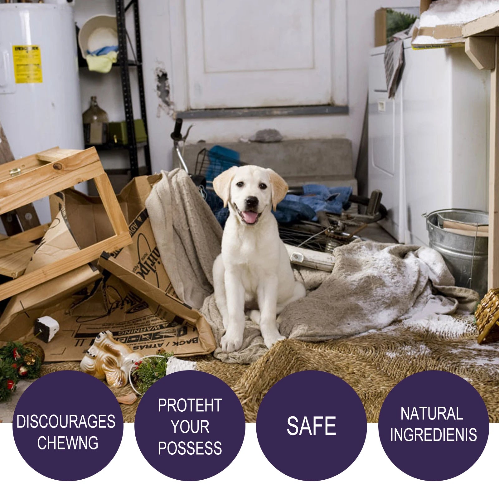 Natural Plant Extracts Bitter Pet Anti-chewing Spray Drives Away Dogs and Cats From Scratching and Biting the Sofa Spray
