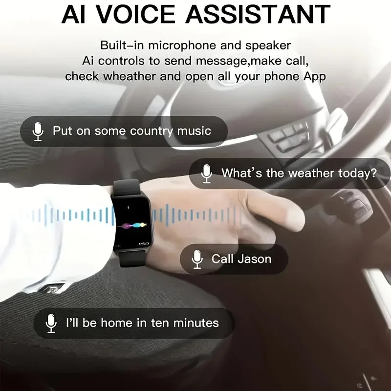 2025 Popular Smartwatch, Wireless Calling and Dialing, Various Sports Modes, Incoming Call Alerts and Rejection, Message