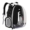 Portable Breathable Oxford Polyester Zipper Transparent Outside Cat Bag Pet Backpack Carrier for Cats